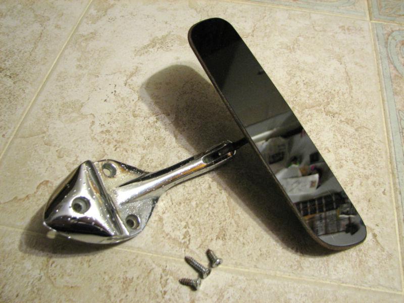 Purchase 1955 1956 CHEVY INTERIOR REARVIEW MIRROR AND BRACKET ITEM 1