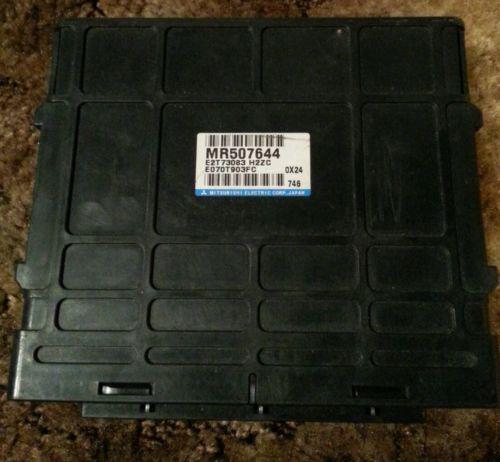 01 mitsubishi eclipse gt 3.0 v6 ecu ecm computer 