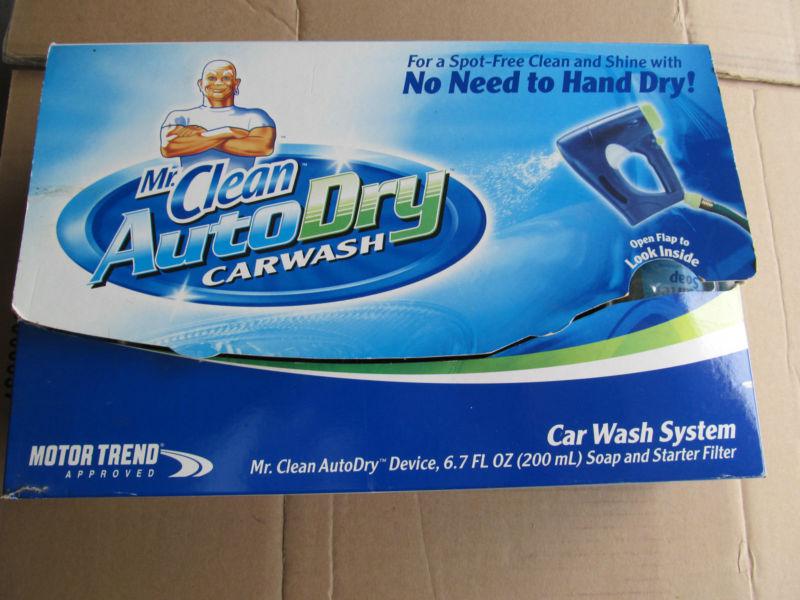 New - mr clean autodry starter kit car wash system cleaner *nib* 
