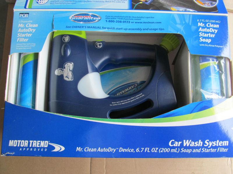 NEW - Mr Clean AutoDry Starter Kit Car Wash System Cleaner *NIB* , US $19.99, image 2