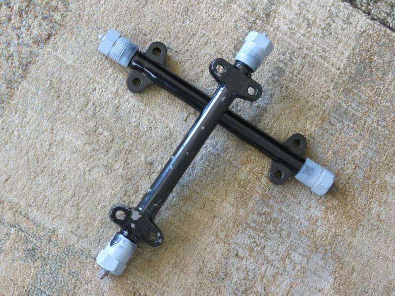 1946 - 1955 cadillac lower control arm shaft, pair, original equipment takeoff