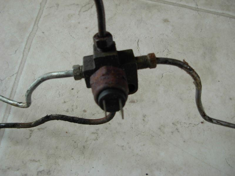 VOLVO 122 122S AMAZON B18 FRONT BRAKE LINES AND SWITCH RARE OEM 1964 P1200 , US $9.99, image 2