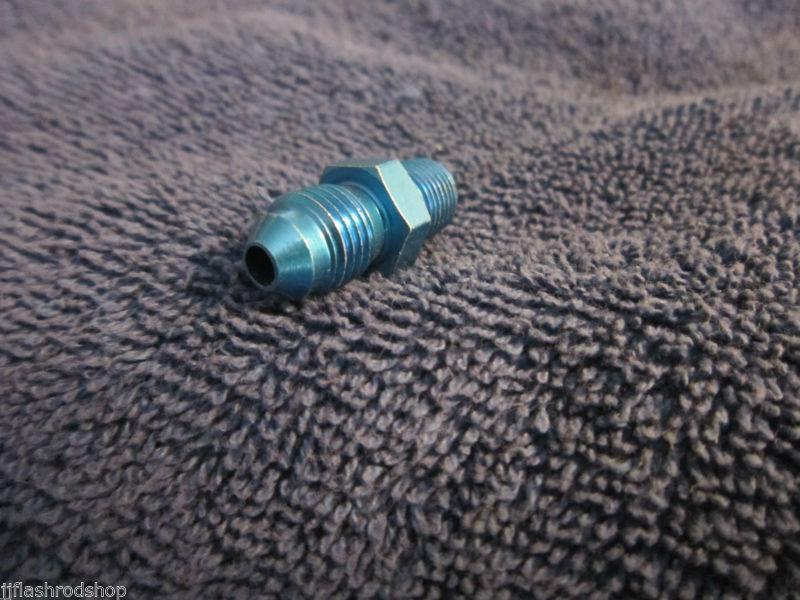 Nos -4 an x 1/8 npt nitrous or fuel solenoid fittings, new