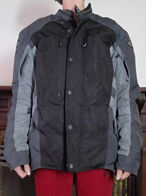 Joe rocket ballistic 7.0 motorcycle jacket reflective waterproof jr 7 commuter l