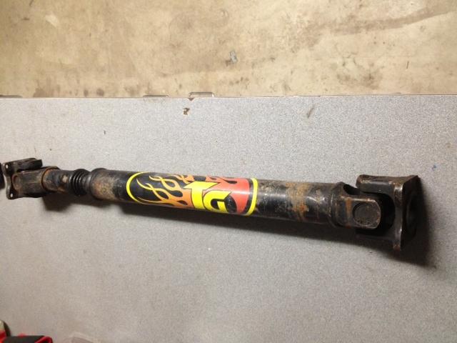 Suzuki samurai drive line front