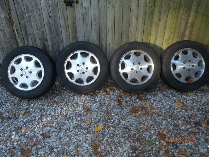 Michelin alpina tires on mercedes rims15"