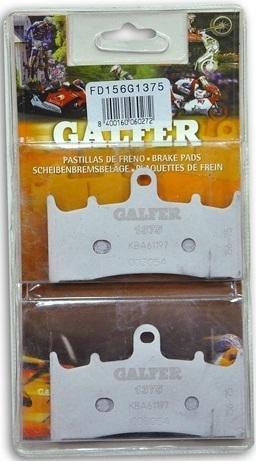 Galfer sintered front brake pads (2 sets) kawasaki zrx1100 zrx1200/ fd156g1375