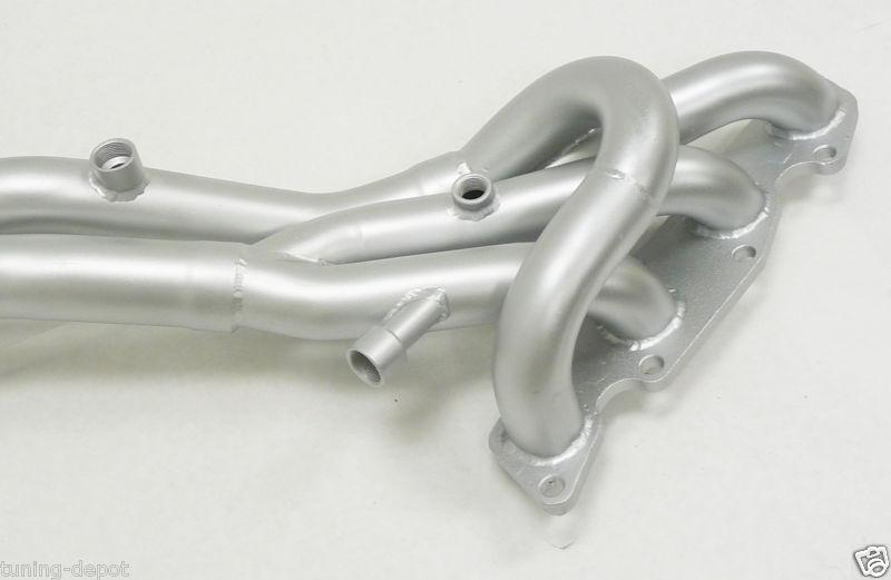 Sell OBX Mild Steel Header Exhaust 1991 92 93 94 Nissan 240SX 16V 2.4L