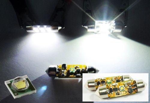 No error cree high power 5w xp-e led 6418 license plate light white mercedes bmw