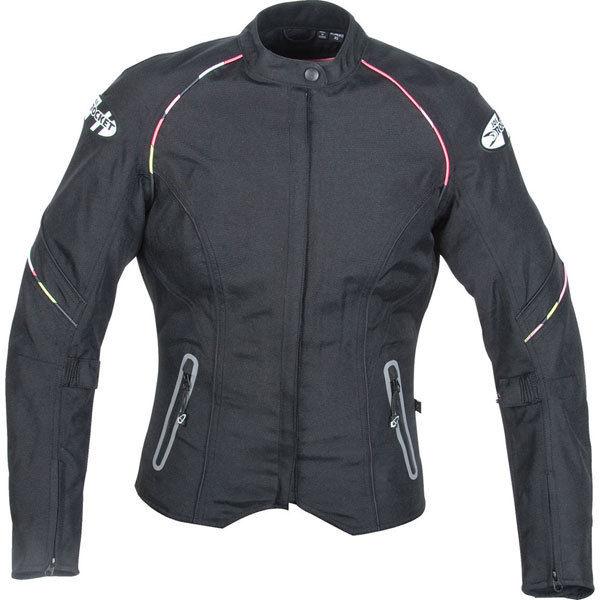 Black m joe rocket luna 2.0 textile women's jacket