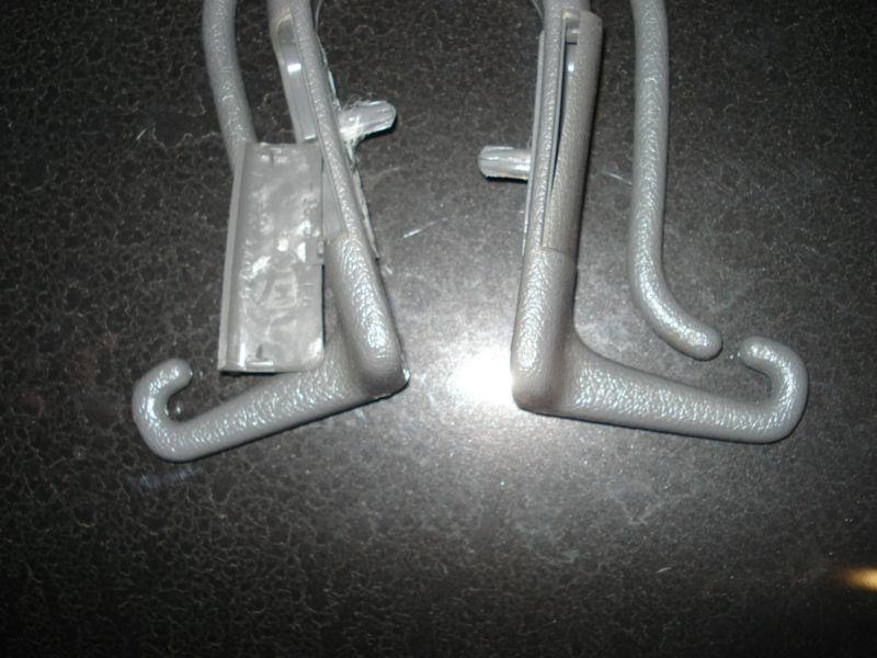  1992 supra 7mgte oem grey gray seat belt guides  will fit 1988-92 turbo models 