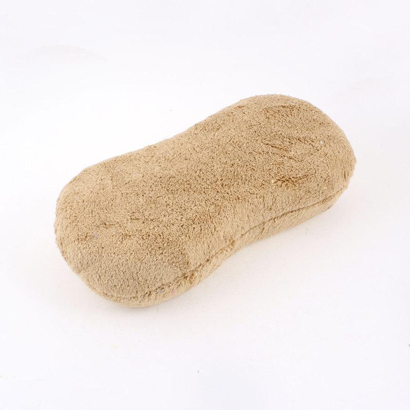Vehicles 22cm x 12cm x 6cm double sides cleaning sponge wash pad cleaner brown