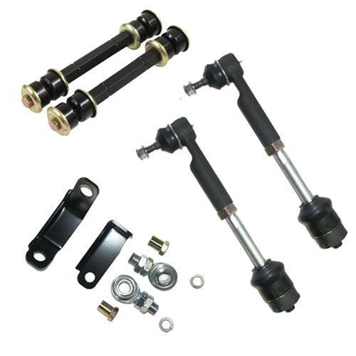 01-10 cognito chevy 2500 hd tie rods / pitman idler arm support / sway end links