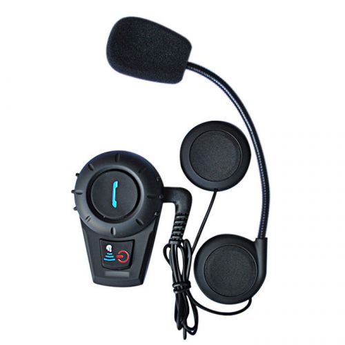 500m bluetooth motorcycle helmet intercom wireless bt moto phone headset mic+fm