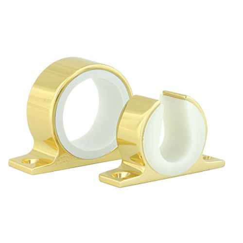 Lee&#039;s single rod rack set - bright gold finish -mc70gl