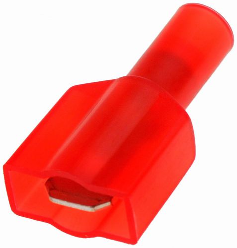 22-18 gauge male insulated disconnect, .250 in., red - dorman# 86428