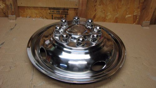 1 dicor fl60-59 motor home - f350 &amp; f450  stainless 16 inch front wheel cover