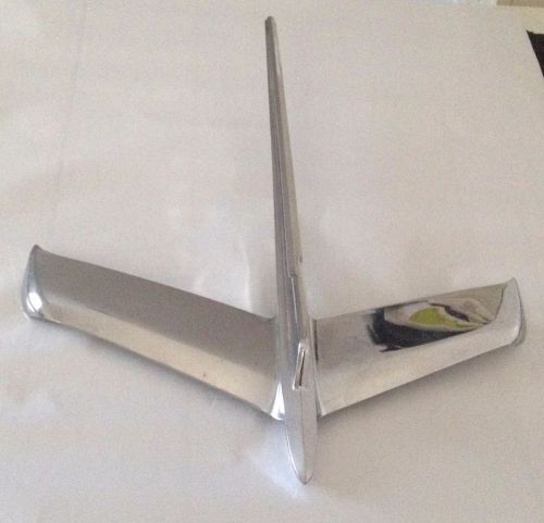 1956 plymouth chrome airplane hood ornament