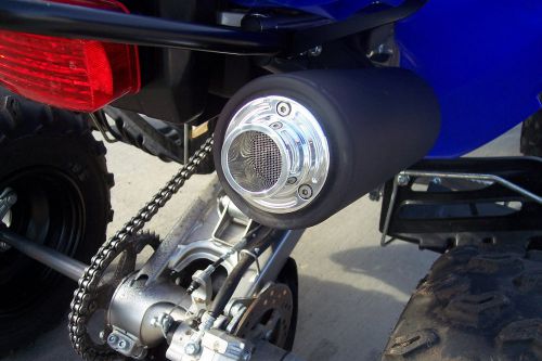 Billet power tip for yamaha raptor 250 atv exhaust made in the usa