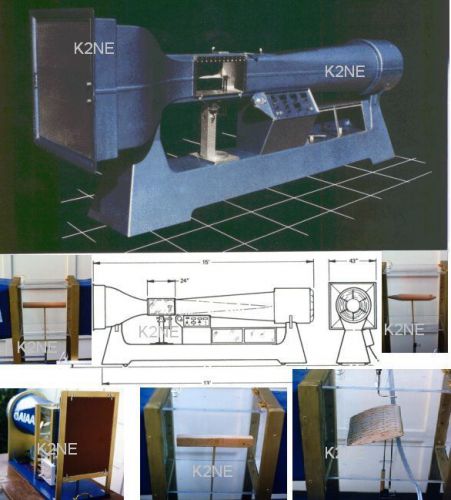 Build your own wind tunnel - complete plans on cd !! - k2ne web store