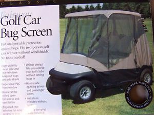 Golf cart bug screen &amp; 2 free power balance bracelet - new in box