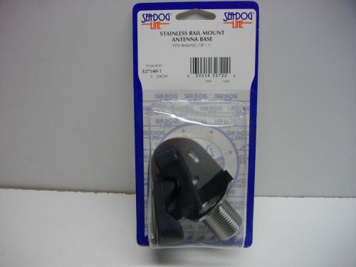 Sea-dog stainless rail mount antenna base rail mount 327140