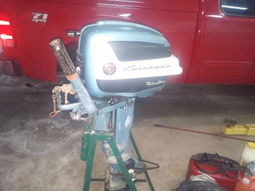 1958 7.5 hp evinrude out board motor