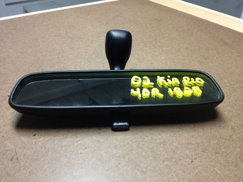 2002 kia rio rear view mirror 4dr free shipping!
