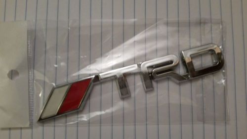Trd adhesive emblem (new)