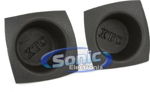 The install bay vxt65 xtc pair of 6.5" small frame foam speaker baffles