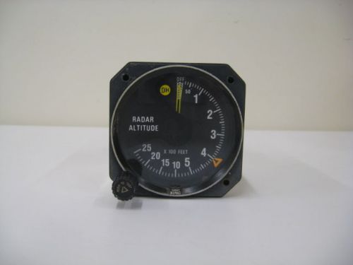 King ki 250 radar altimeter indicator from a 1975 piper seneca ii