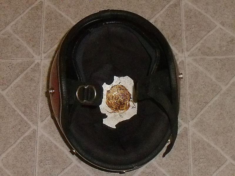 Vintage LSI 4200 Stars Bolts Metalflake 3/4 Helmet Red Silver Blue Motorcycle M, US $64.99, image 5