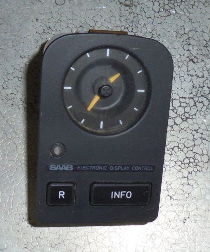 Saab 9000 1986-1998 clock, edu, electronic display control. part #9513334