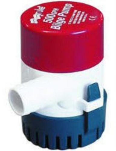 Rule 25d 500 gph  12volt bilge pump 3/4&#034; auc 14910