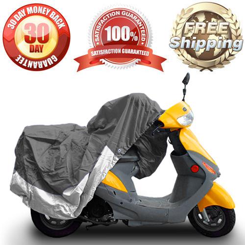New scooter bike motorcycle cover fits up to 80" length moped dust travel covers