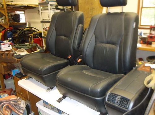 Acura mdx leather bucket seats