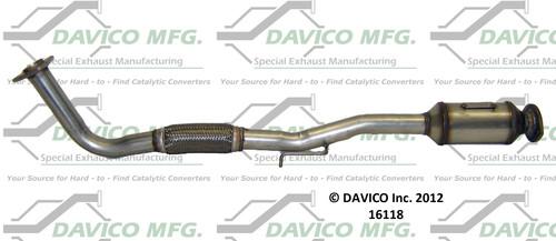 Davico 16118 exhaust system parts-exact-fit catalytic converter