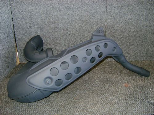 Yamaha oem stock exhaust pipe muffler w/ shield ytz250 ytz 250 tri-z 1985-1986