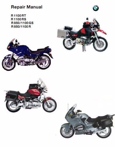 Bmw r1100rt, r1100rs, r8501100 gs, r8501100r workshop service manual pdf format