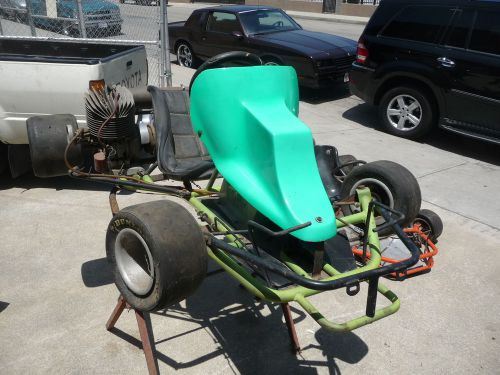 Vintage bug black widow kart roller k&amp;p manufacturing