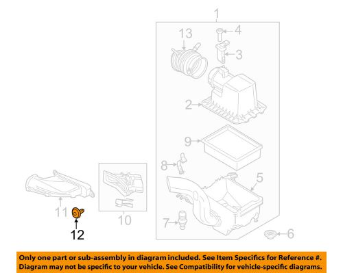 Ford oem-mud guard rivet w713610s300
