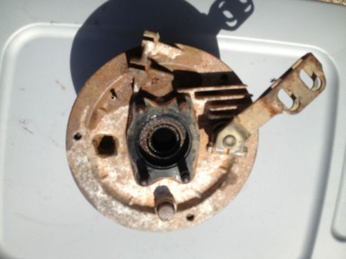 Honda big red 250 rear brake assembly 1985  atc250es oem drum shoes plate