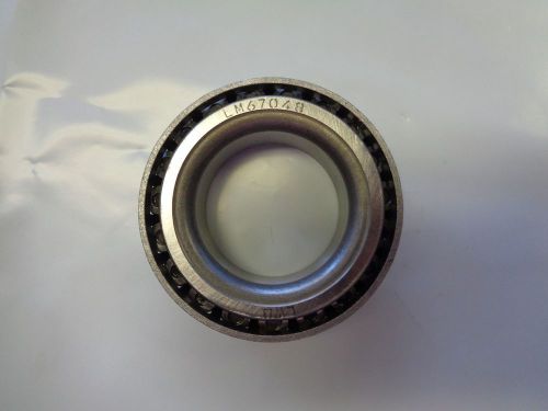 Outer hub wheel bearing cone 1 1/4" id  trailer axle 5.2k 5,200   lm67048