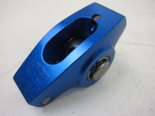 Lunati (1) sbc chevy roller rocker # 84146 -1 ratio blue aluminum 1.5 3/8" stud