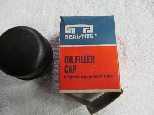 Vintage oil filler cap, seal-tite #809, fits ford 1941-53.