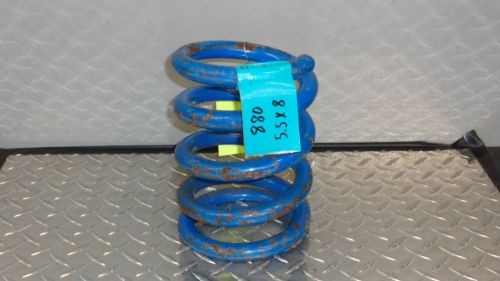 Used suspension racing spring 5-1/2" o.d. 8" tall 880 # pounds nascar arca imca