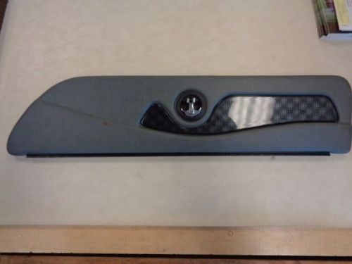 Targa locking glove box door 127709d gray / black / silver 35 1/8" x 7 3/4" boat