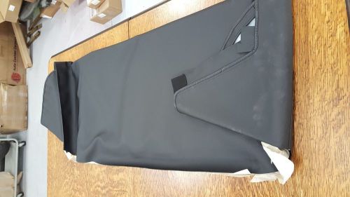 1968-75 convertible top, vinyl soft top, black  al knoch