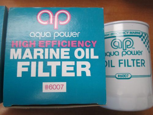 Aqua power marine oil filter #6007 - lot of 3