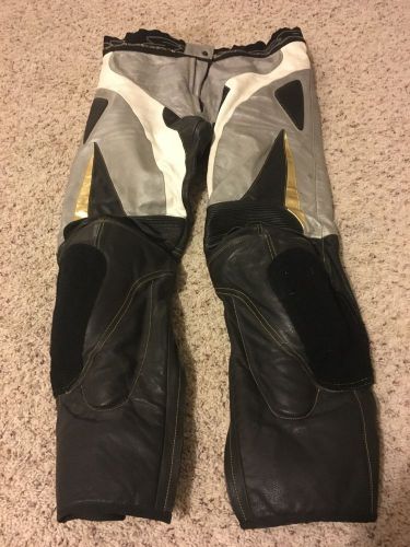 Spidi leather motorcycle race pants men's 38 us 54 euro